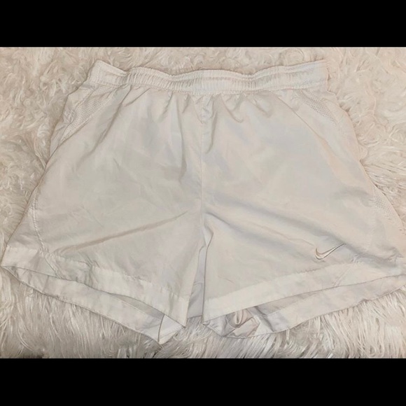 White Nike Dri-Fit Athletic Shorts! - Picture 2 of 5
